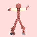 Knotted Rope Figure Toy – Interactive Tug & Play Toy