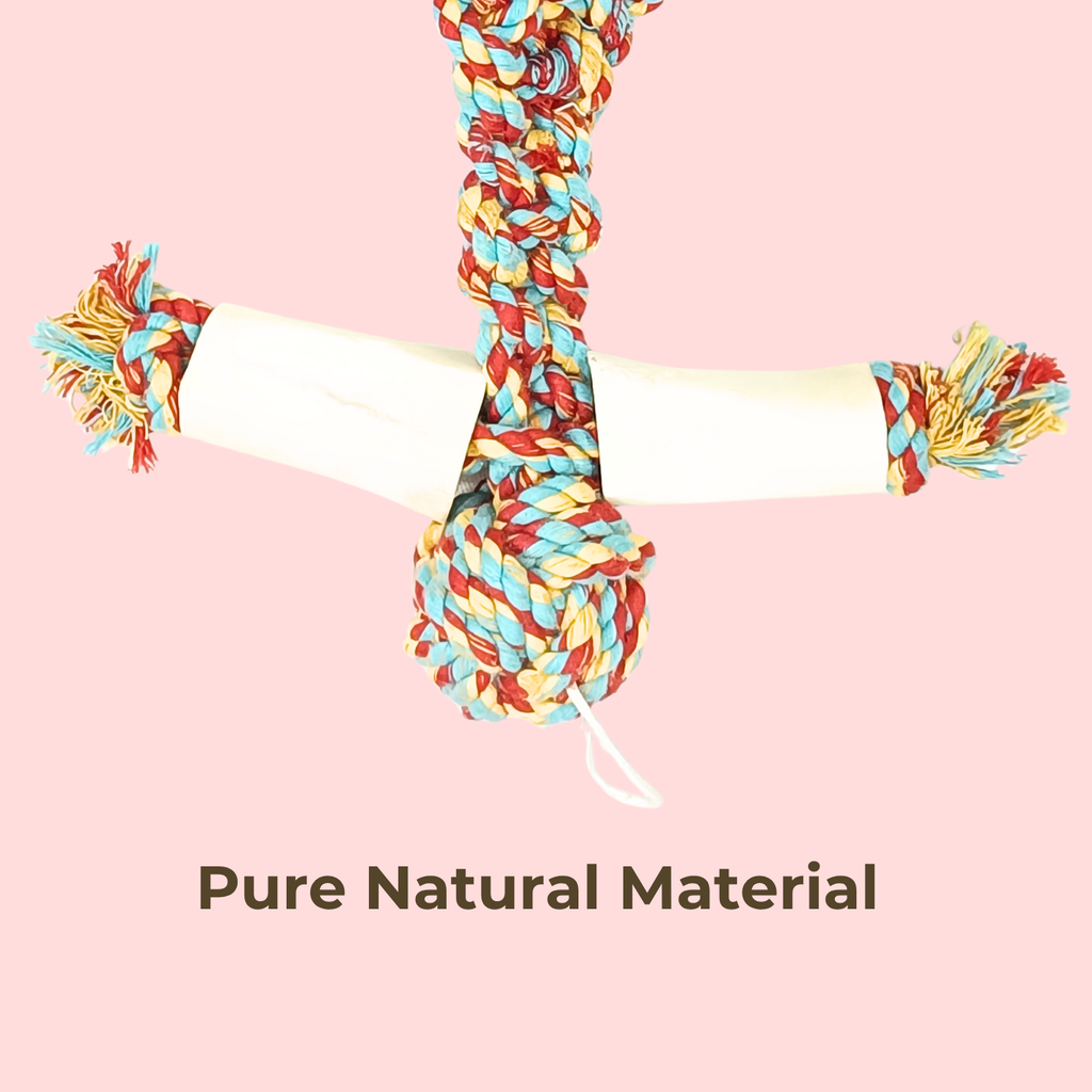 Multi-Color Knot Rope Toy – Heavy Duty Chew Toy