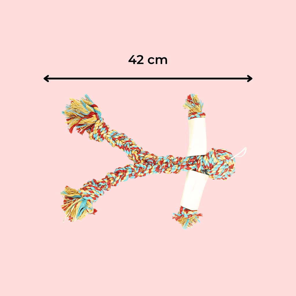 Multi-Color Knot Rope Toy – Heavy Duty Chew Toy