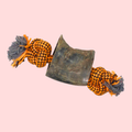 Natural Horn & Rope Dog Toy – Long Lasting Chew Toy for Dogs