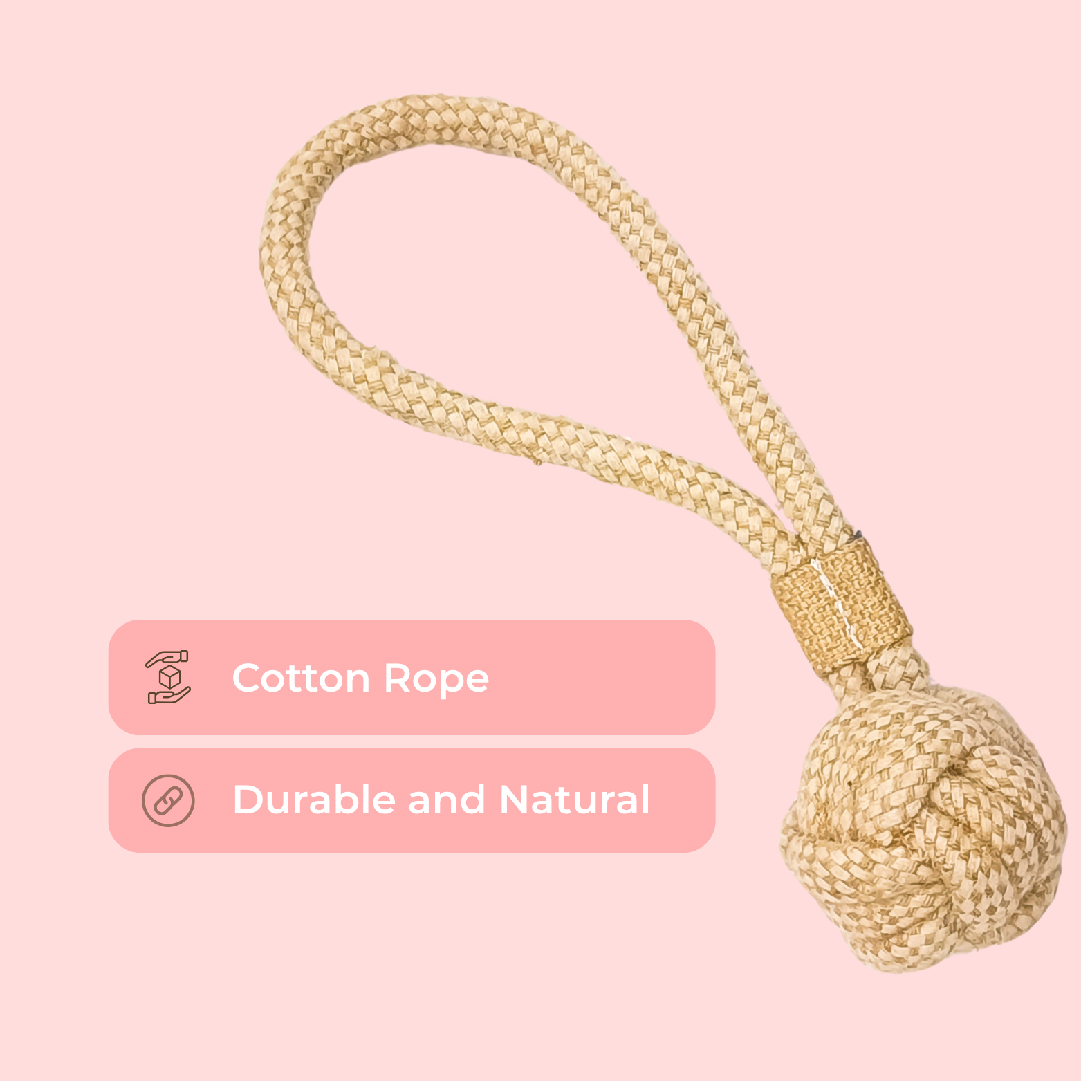 Cotton Rope Ball Dog Toy