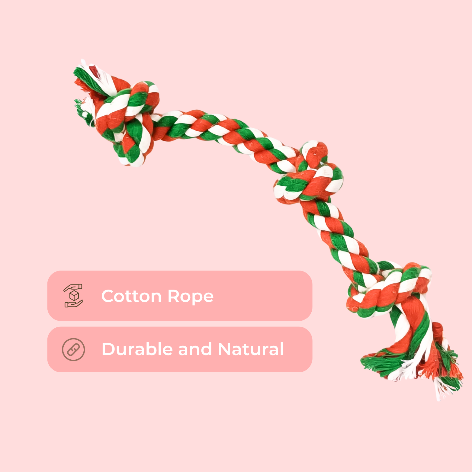 Triple Knot Rope Tug Toy