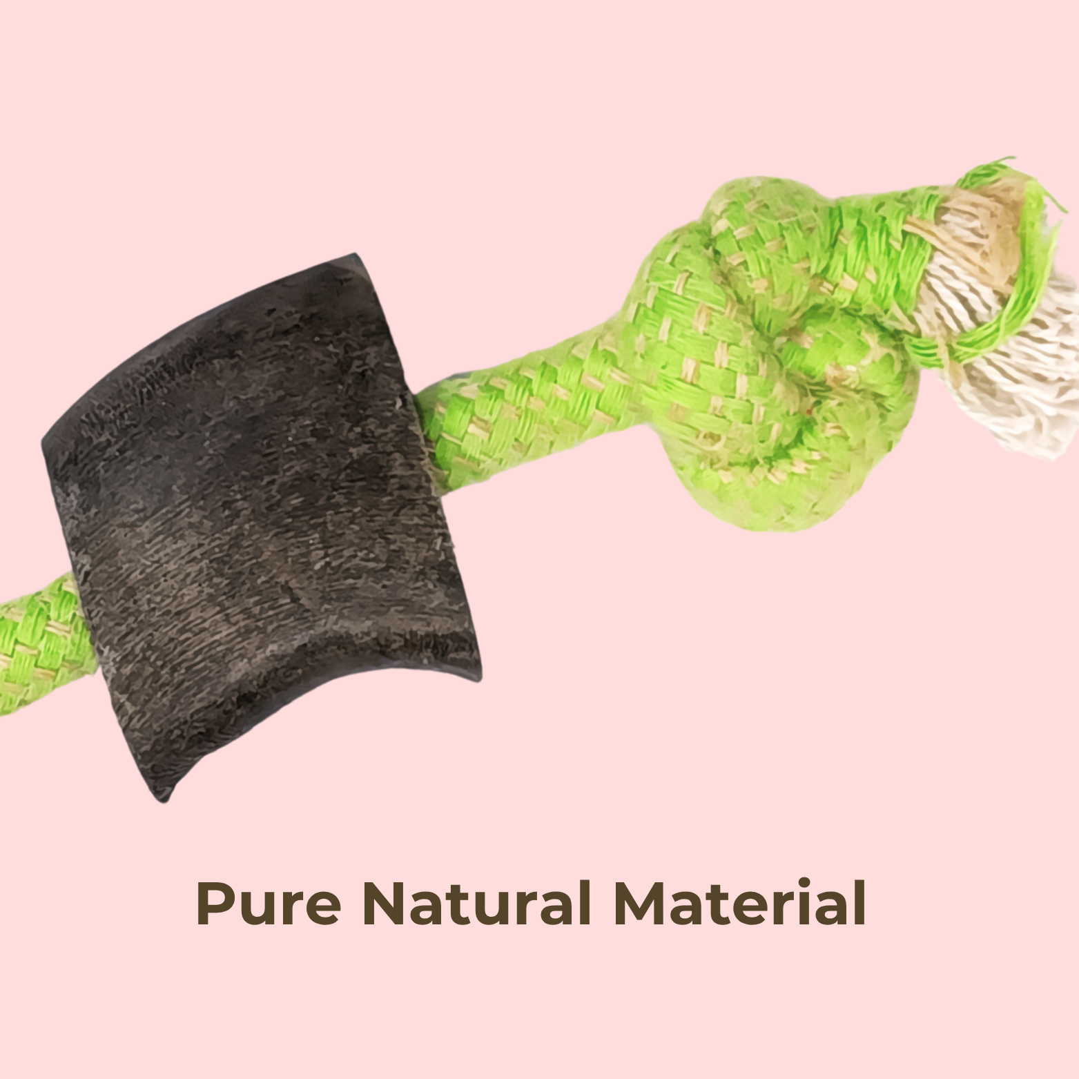 Double Knot Rope Horn Dog Toy