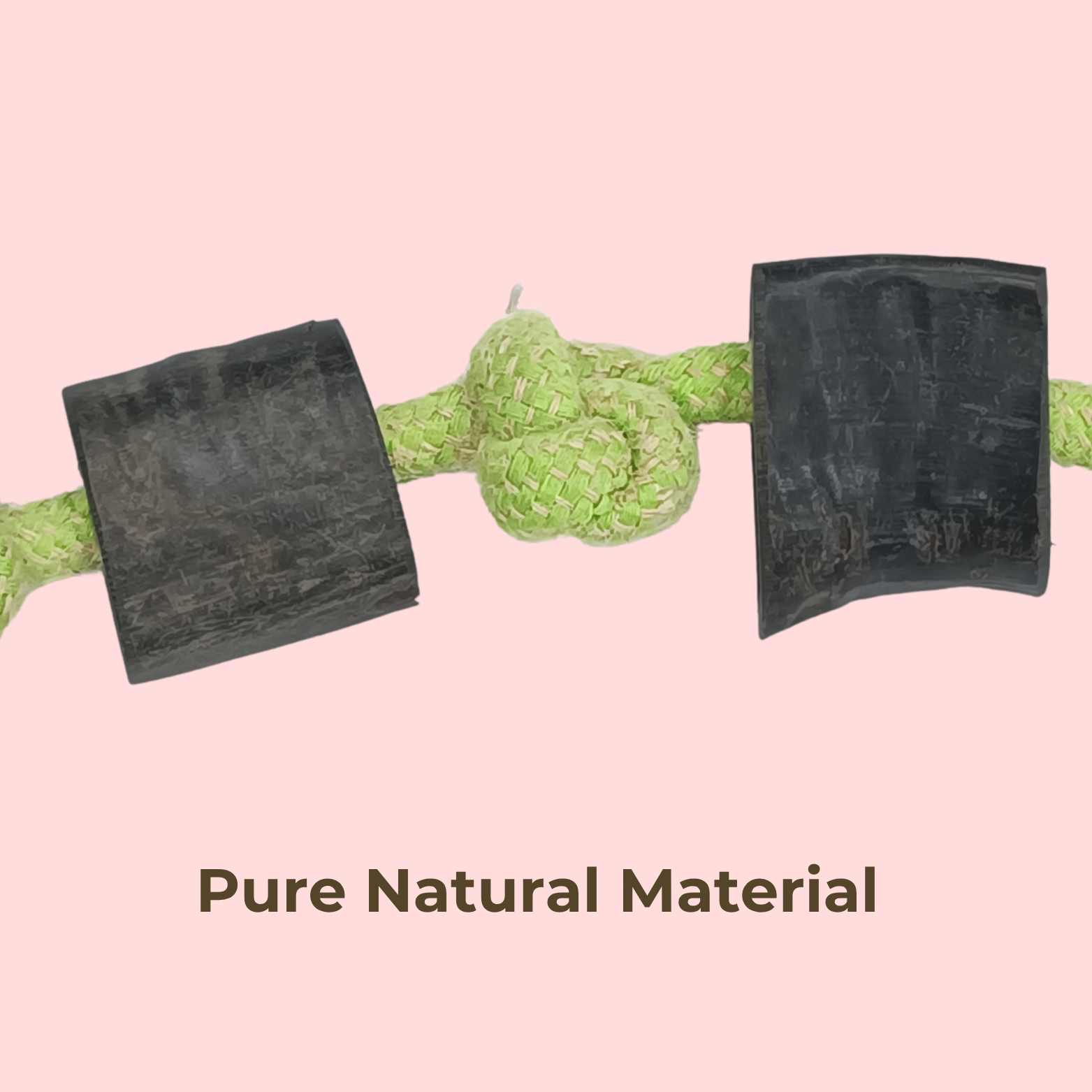 Heavy Duty Double Knot Rope Toy with 2 Horn