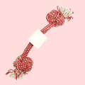 Natural Rope & Bone Knot Dog Toy – Strong Chew Toy for Dogs