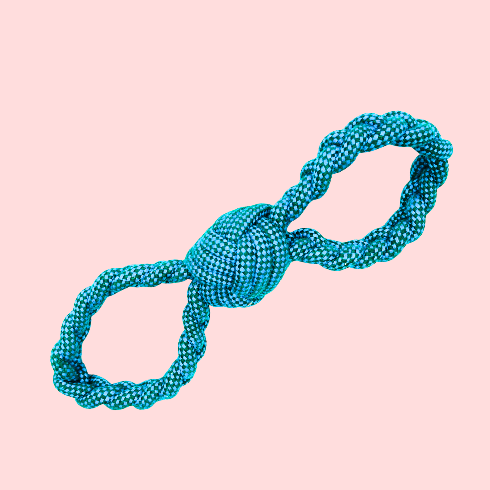 Heavy Duty Figure 8 Rope Dog Toy – Strong Tug Toy for Aggressive Chewers