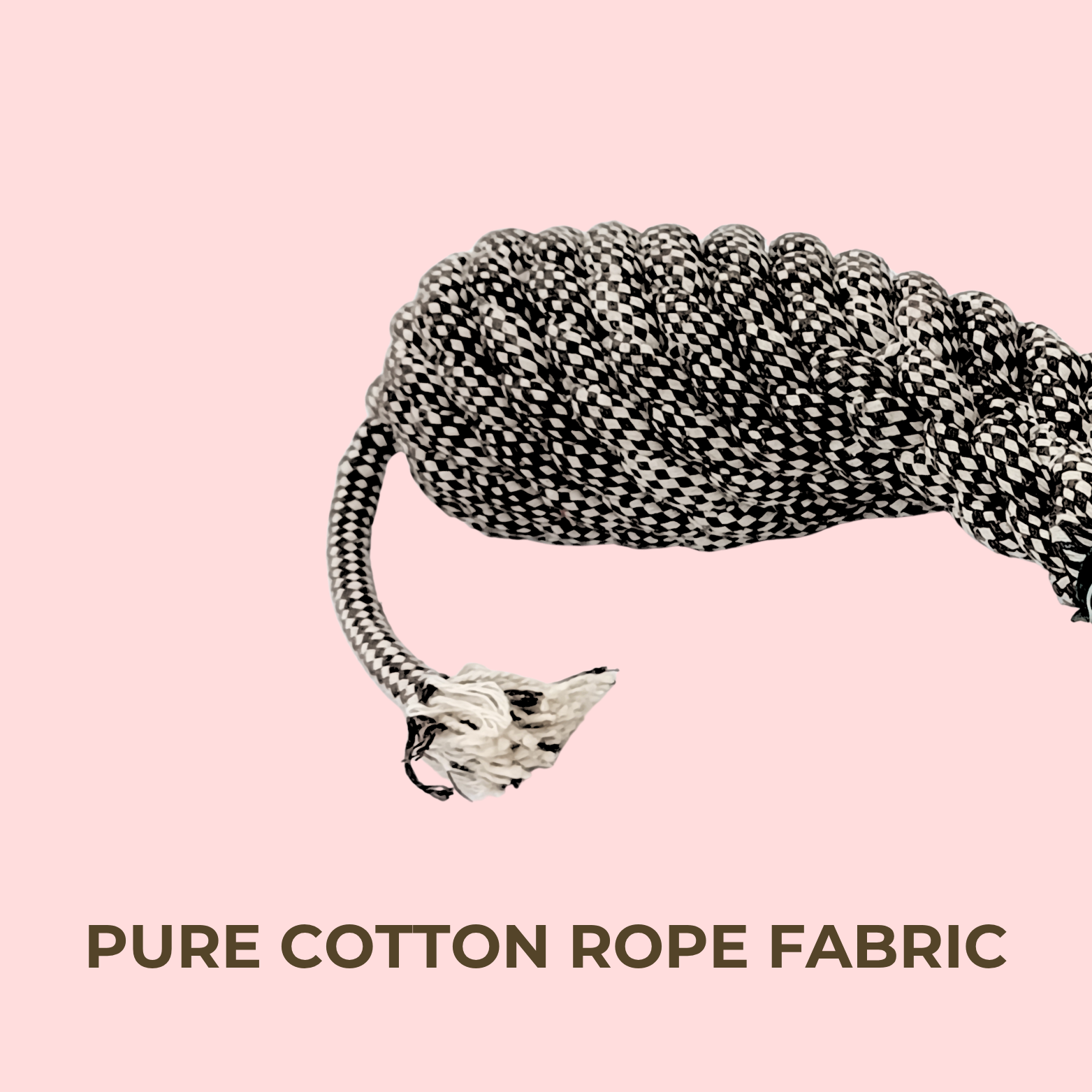 Braided Rope Snake Toy