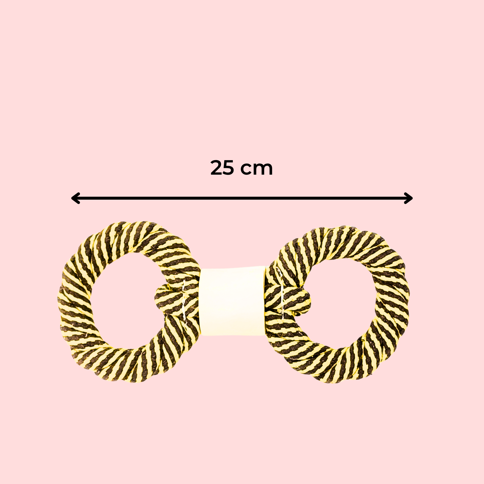 Double Ring Rope Dog Toy – Heavy Duty Tug Toy